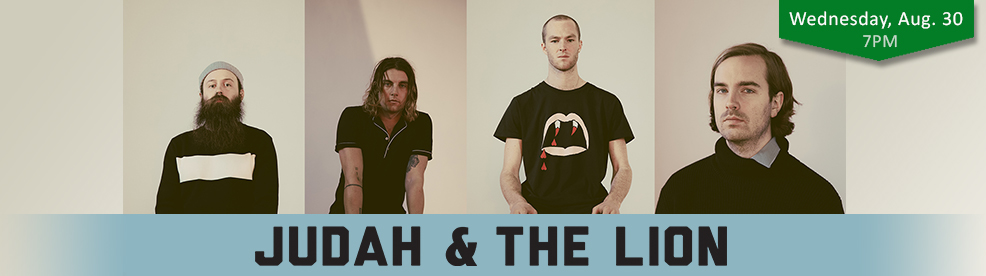 Judah and the Lion - Wednesday, August 30, 2017
