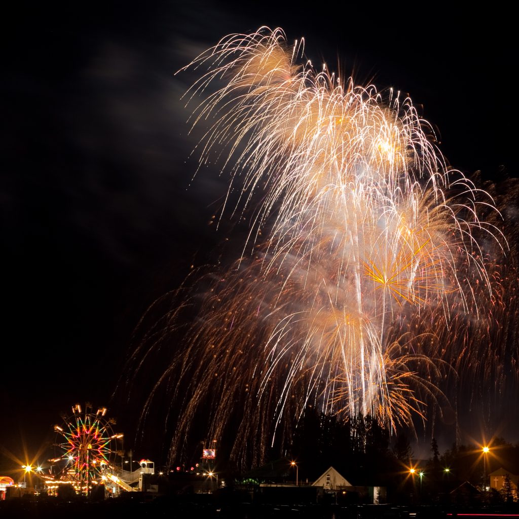 Fireworks! Alaska State Fair