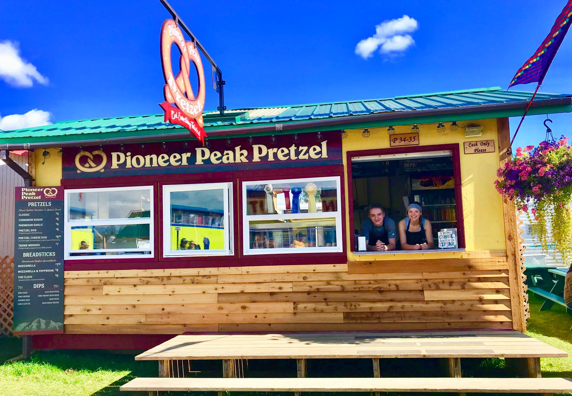 Pioneer Peak Pretzel Food Vendor Alaska State Fair