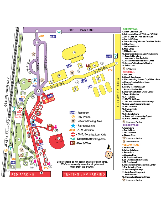 Fairtime Parking / Camping / RV / Tickets / Maps / Hours of Operation