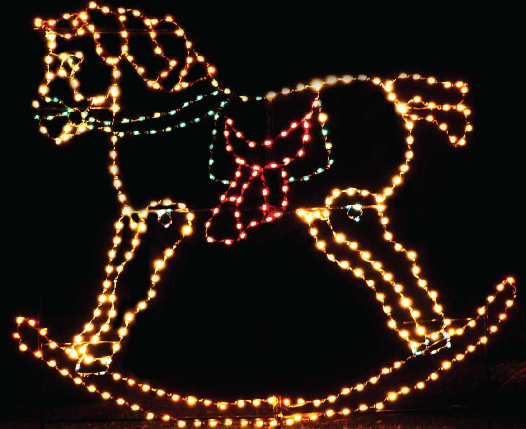 Rocking Horse Light display